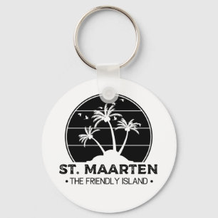 Porte-clés St Martin L'île conviviale Sint Martin