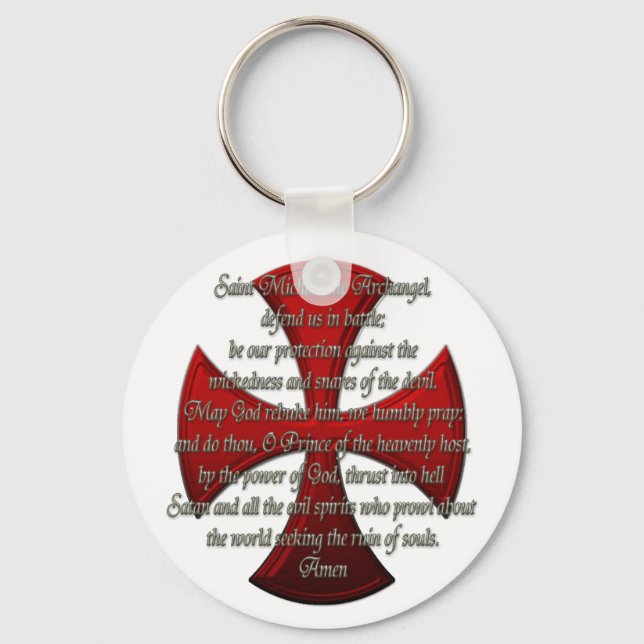 Porte-clés St Michael - Iron Cross (Recto)