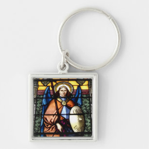 Porte-clés St Michael la fenêtre en verre teinté d'Arkhangel