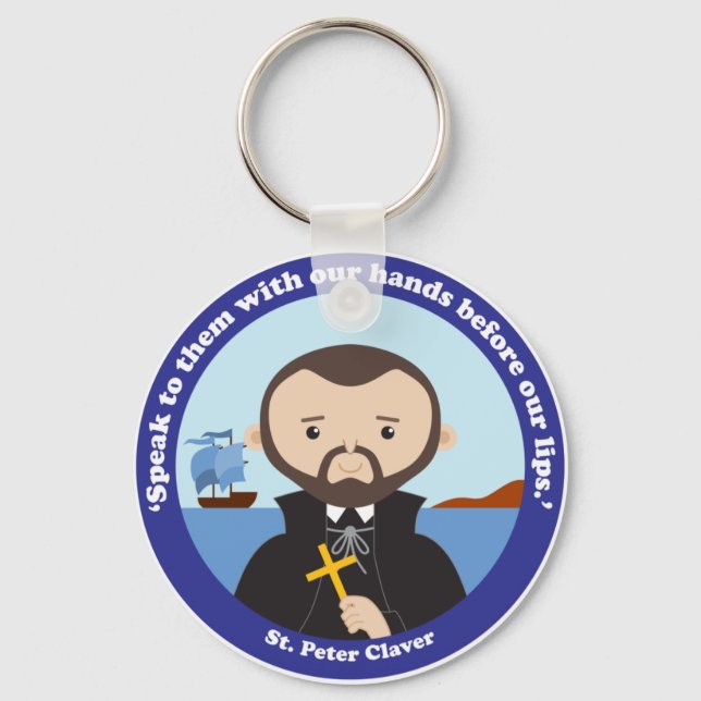 Porte-clés St. Peter Claver (Recto)