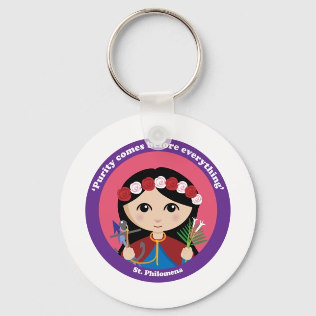 Porte-clés St. Philomena (Recto)