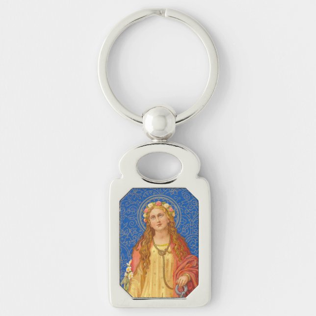 Porte-clés St. Philomena avec Ancre (SNV 051) (Devant)