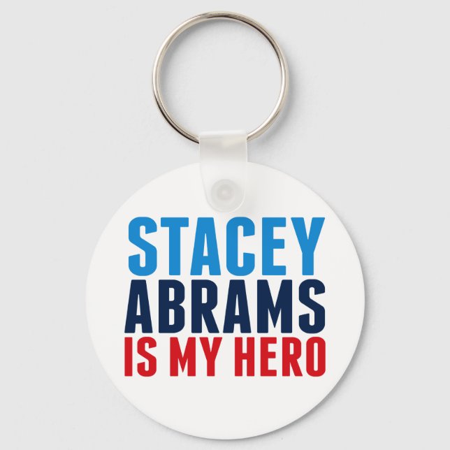 Porte-clés Stacey Abrams est l'élection de My Hero 2022 (Recto)