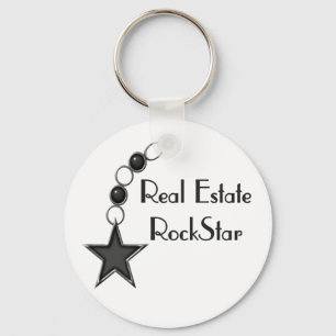 Porte-clés Star de rock immobilier