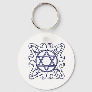 Porte-clés Star of David Key Chain