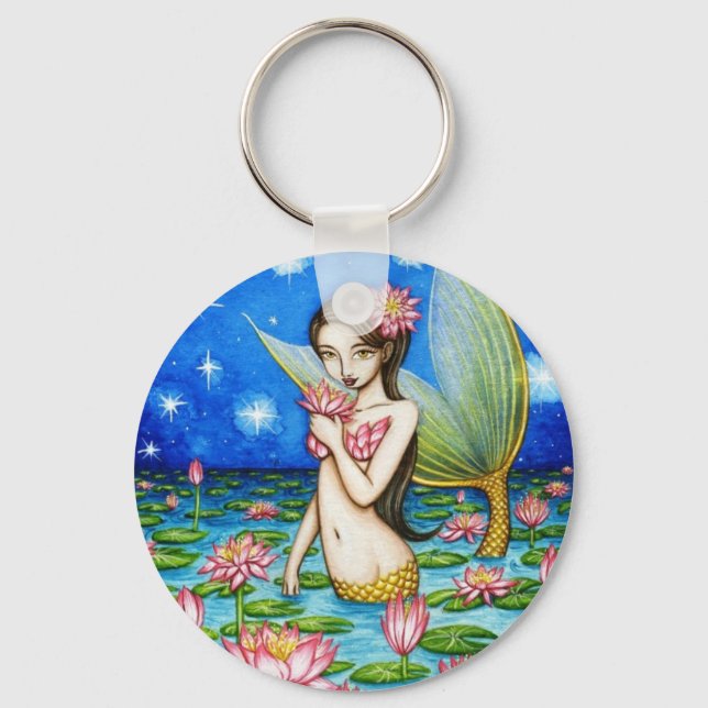 Porte-clés Starlight Lily Mermaid (Recto)