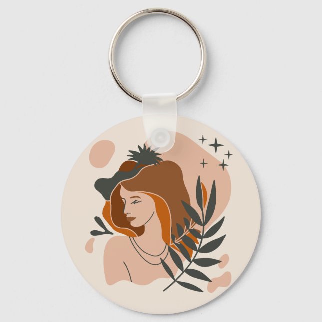 Porte-clés Stars Boho Woman (Verso)