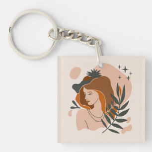 Porte-clés Stars Boho Woman
