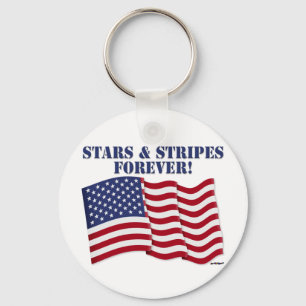 PORTE-CLÉS STARS & STRIPES POUR TOUJOURS !