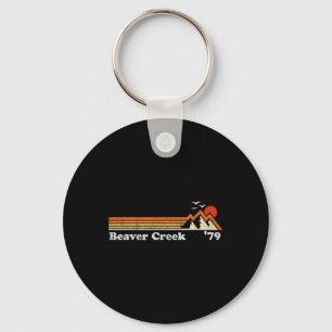 Porte-clés Station de ski Retro Beaver Creek Colorado Snowboa