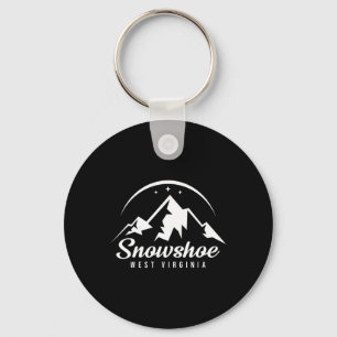 Porte-clés Station de ski Snowshoe West Virginia Ski Snowboar