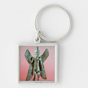 Porte-clés Statuette de Pazuzu, un démon assyrien de vent