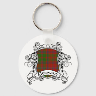 Porte-clés Stewart Tartan Shield