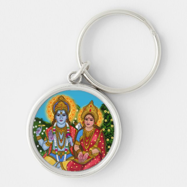Porte-clés Sticker Lakshmi Narayan (Devant)