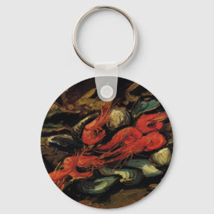 Porte-clés Still Life Mussels and Shrimp by Vincent van Gogh