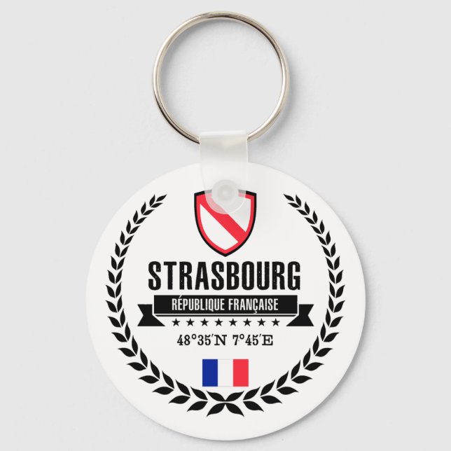 Porte-clés Strasbourg (Recto)