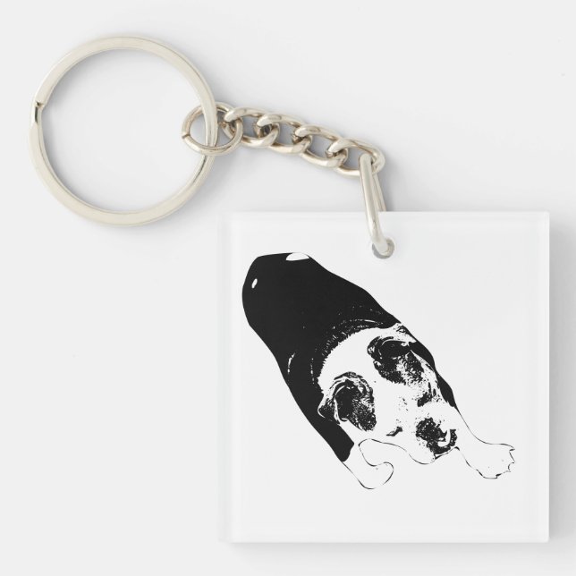 Porte-clés Stride Vector Dog Guides Bold Daily Travels (Devant)