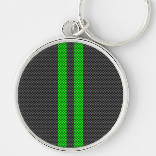 Porte-clés Stripes de Green Carbon (Devant)