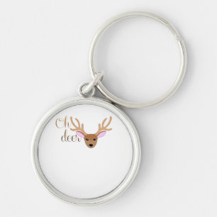 Porte-clés Style Artistique Oh Deer