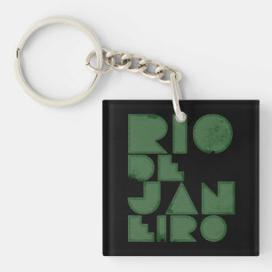 Porte-clés Style typographique