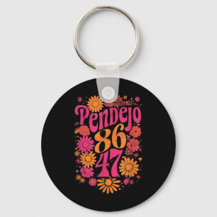 Porte-clés Subtile Super Retro Pendejo Floral Anti-Trump