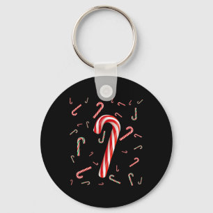Porte-clés Sucre de canne de Noël Noël Noël Noël Noël Noël No