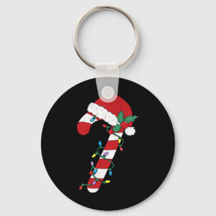 Porte-clés Sucre de canne de Noël Père Noël Xmas Enfants Enfa