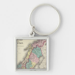 Porte-clés Suède Et Norvège