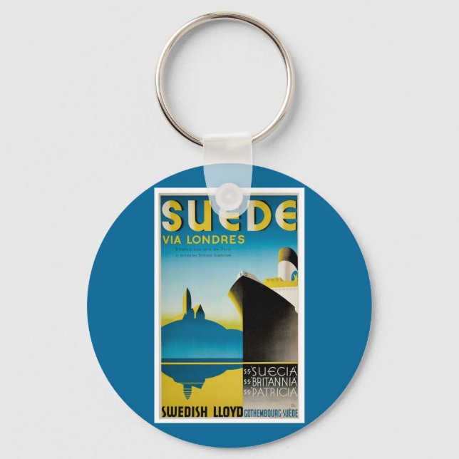 Porte-clés Suede via Londres (Recto)