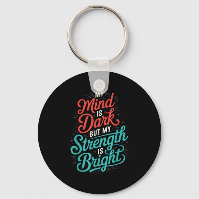 Porte-clés Suicide Awareness Depression Anxiety Mental Health (Recto)