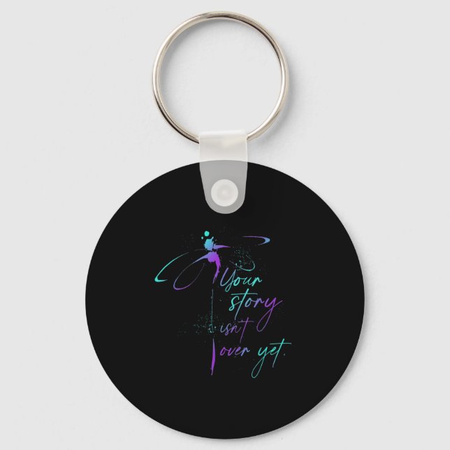 Porte-clés Suicide Awareness Suicide Prevention Suprt Survivo (Recto)