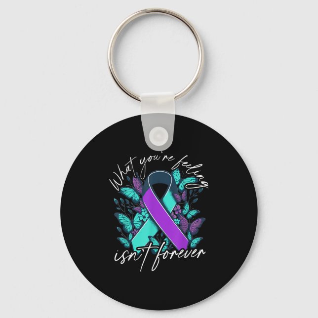 Porte-clés Suicide Awareness Suicide Prevention Suprt Survivo (Recto)