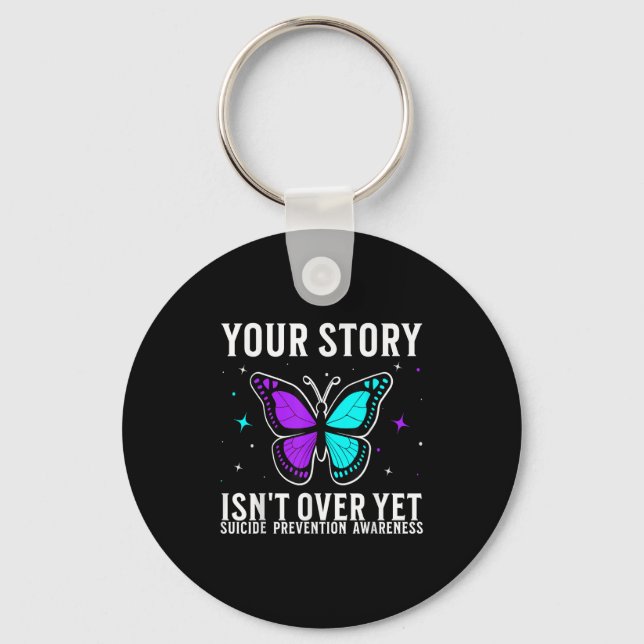 Porte-clés Suicide Awareness Suprt Suicide Prevention Awarene (Recto)