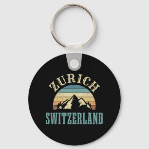 Porte-clés Suisse Alpes Ski Montagnes suisses Lover Cadeau