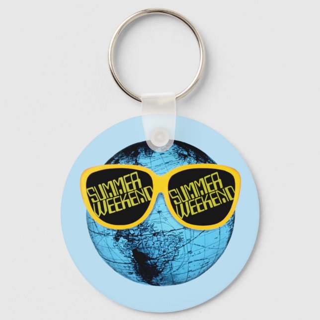 Porte-clés  Summer Weekend - Habillage promotionnel (Recto)