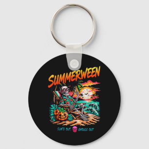Porte-clés Summerween Soleils Dehors Crânes Dehors Squelette 