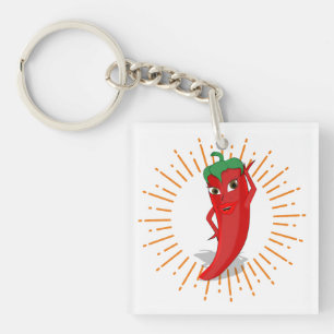 Porte-clés Sunburst Red Hot Pepper Diva