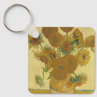 Porte-clés Sunflowers, Still Life Oil Painting, Van Gogh
