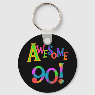 Porte-clés Super 90 T-shirts et Gifs Anniversaires