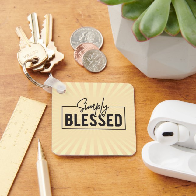 Porte-clés Super cadeau ! Fondée simplement sur la croyance b (Bureau)