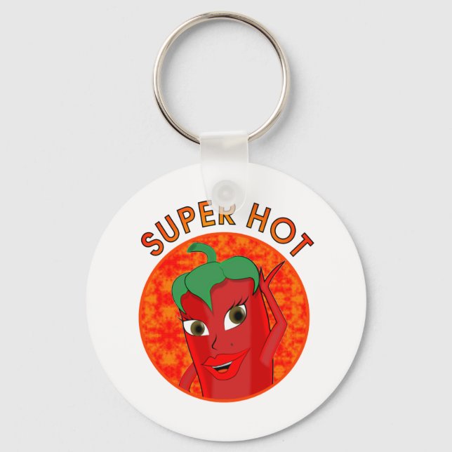 Porte-clés Super Hot Pepper Diva (Recto)