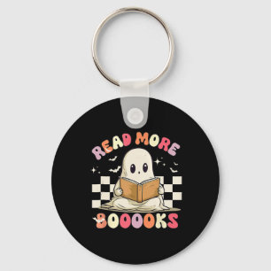 Porte-clés Super Lire Plus Livres Joli Ghost Boo Funny Hallow
