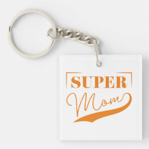 Porte-clés Super Maman