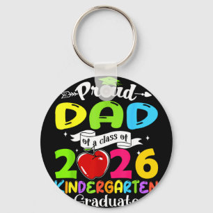 Porte-clés Super papa fier de la promotion 2026 famille génia