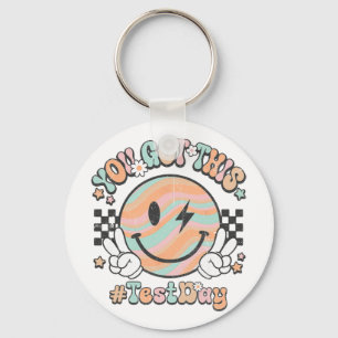 Porte-clés Super Sourire Visage Ce Vous Avez Rock Jour De Tes