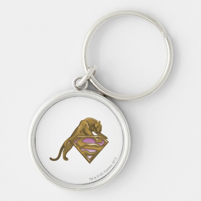 Porte-clés Supergirl Golden Cat (Devant)