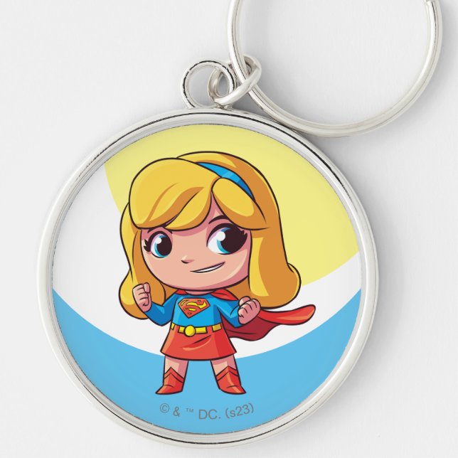 Porte-clés Supergirl "L'avenir est féminin" (Devant)