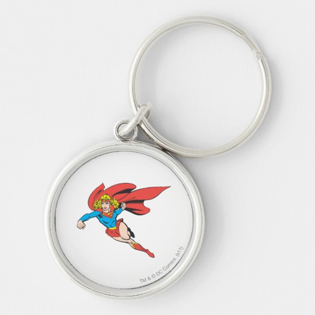 Porte-clés Supergirl Leaps and Punches (Devant)