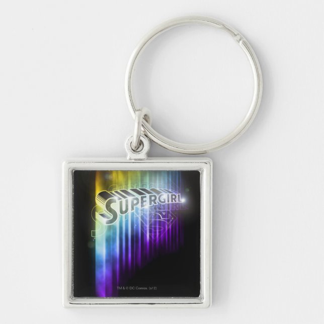 Porte-clés Supergirl Rainbow (Devant)