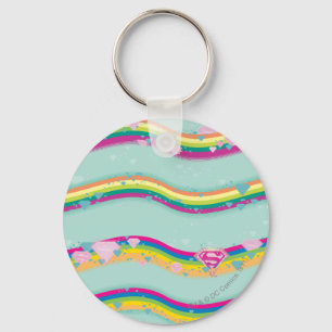 Porte-clés Supergirl Rainbow Waves